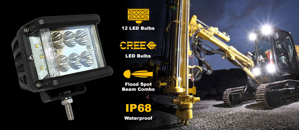 60W LED Driving Worklight Uses